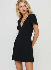 Loveliness Playsuit Black