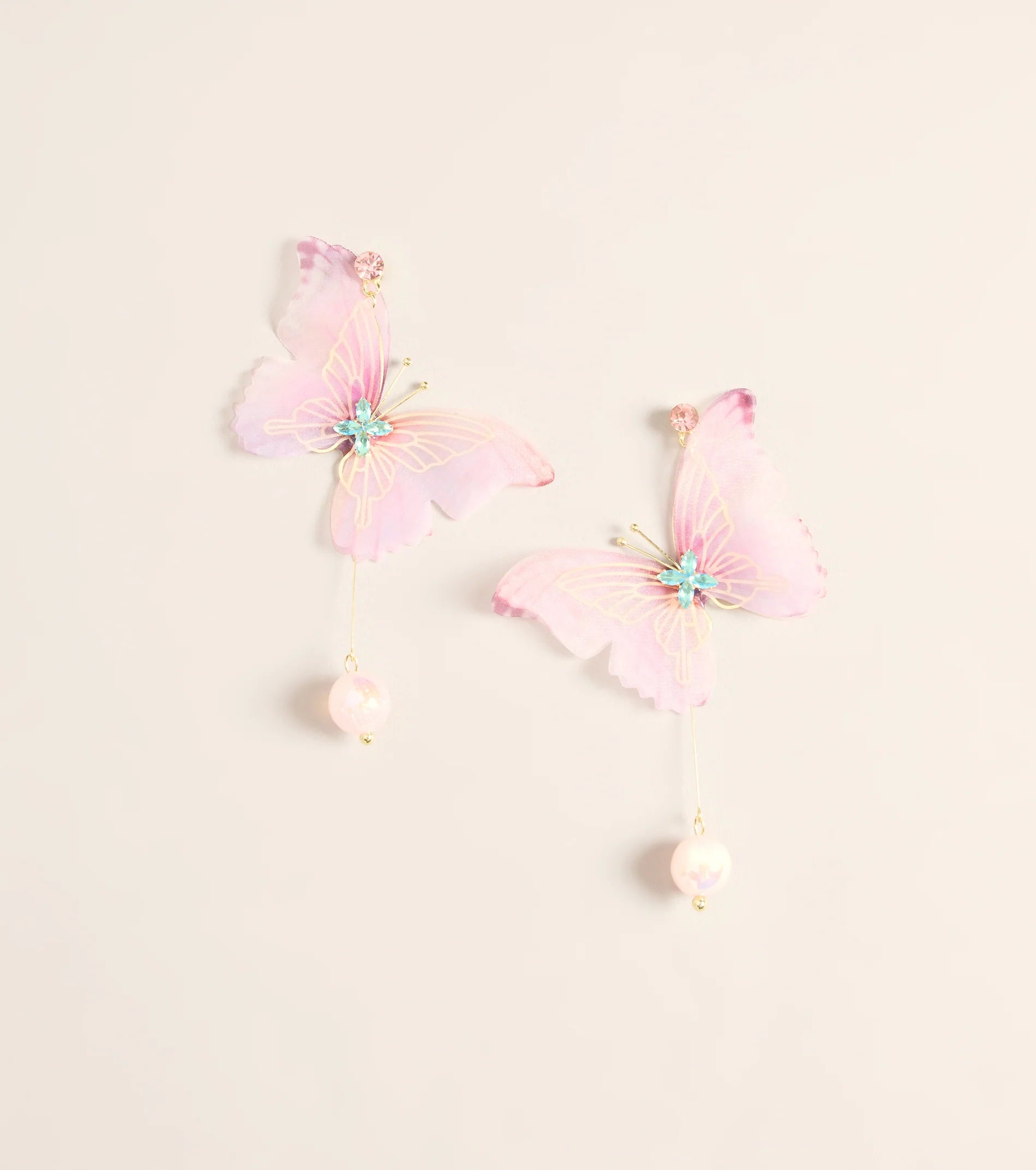 Dreamy Vibe Butterfly Statement Earrings