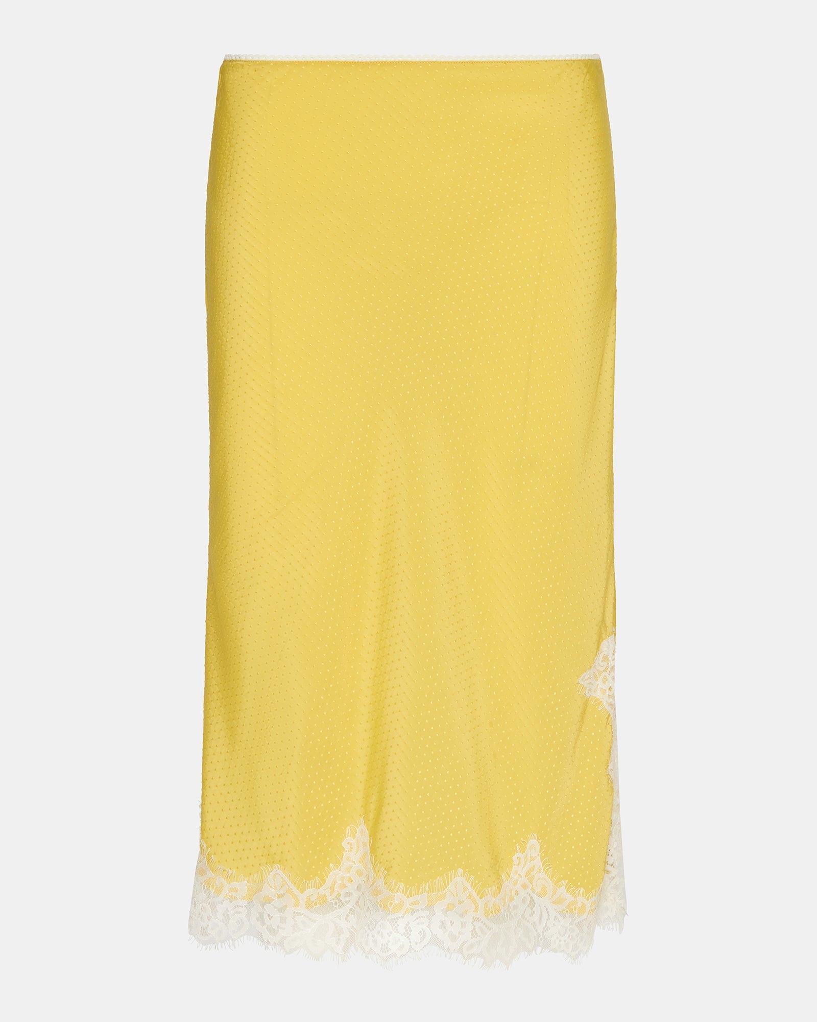 CINTHIA SKIRT GOLDEN LIME
